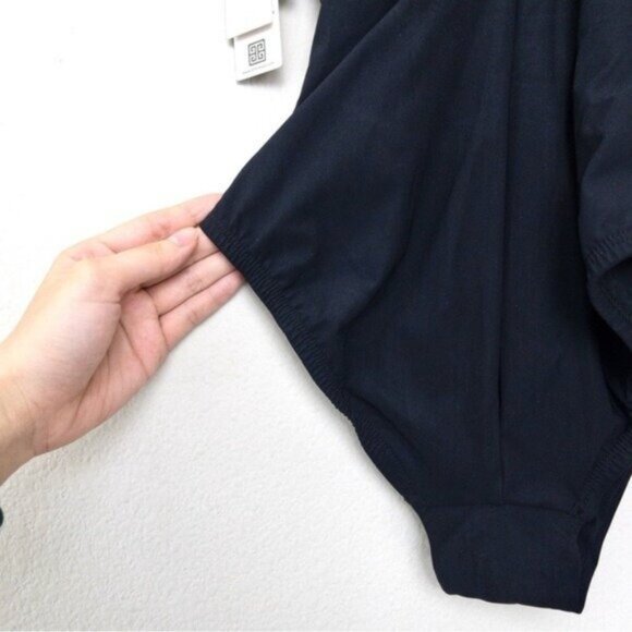 NWT Amoressa Into The Mystic Siddhartha One Piece 6 Black Metallic Sculpt Smooth - Picture 10 of 12